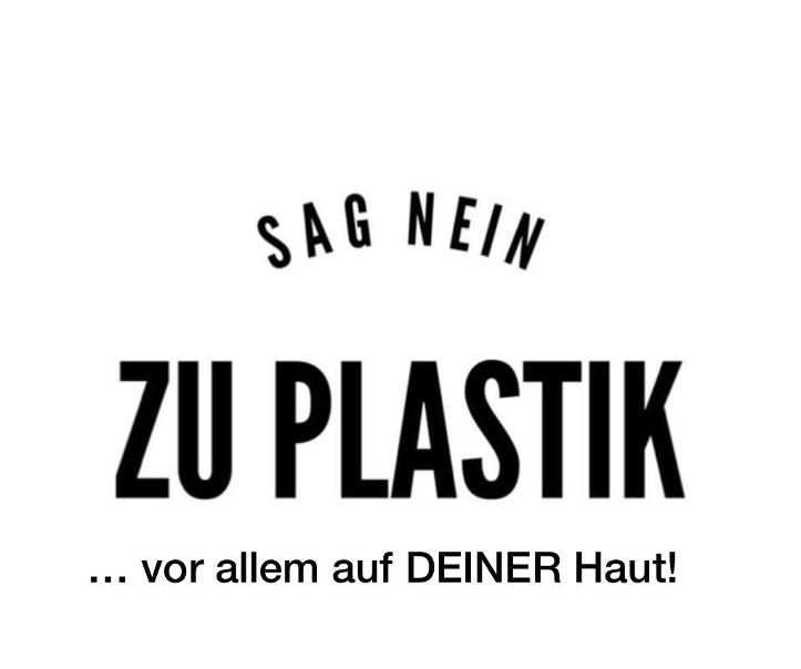 Hautkrankheit kein Plastik